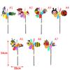 Colorful Cartoon Animal Windmill Wind Spinner Home Garden Yard Outdoor Decor
