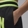 Jordan Sport Diamond Dri-Fit Shorts Schwarz/Gelb Herren Streetwear FV8612--010