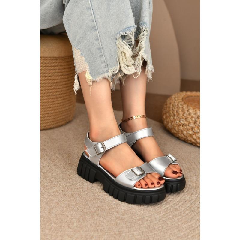 Sandals Women's Summer New Fashion with Skirt High-end Platform Beach Shoes