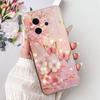 For Vivo Y39 5G Y300i 5G / Vivo V2436 V2444A Back Cover Girly Fashion Flower Butterfly Painting Case Soft Clear Silicone Funda