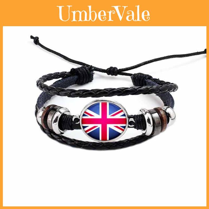 National Creative Manwomen Flag Exquisite Bracelet World Cup National Flag Bracelet