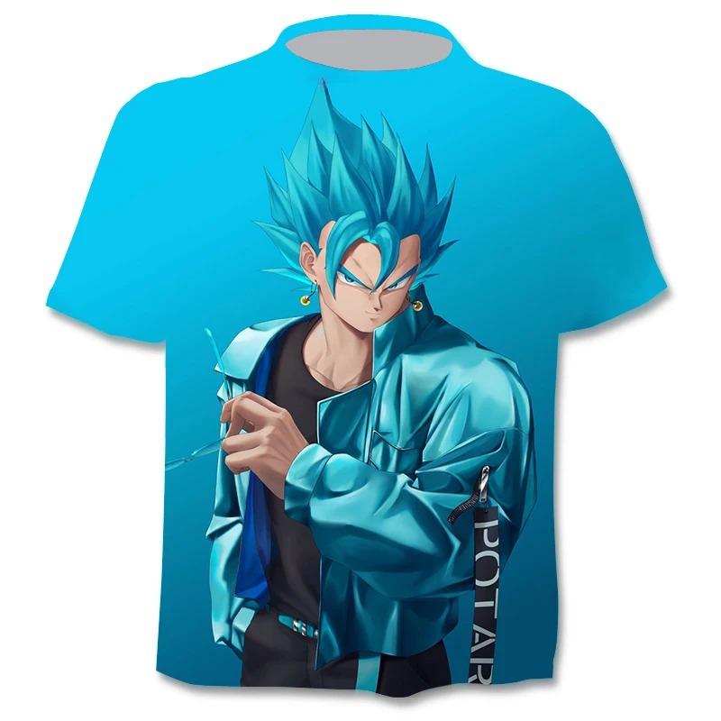 Japanese Anime Dragon Ball Z Goku Vegeta Super Saiyan God Blue