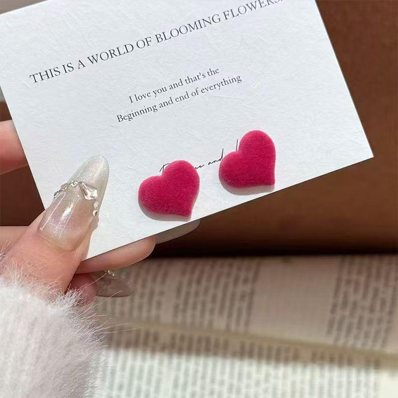 Colorful Retro Temperament Oval Ball Stud Earrings - Autumn/Winter 2025 Hong Kong Style for Women