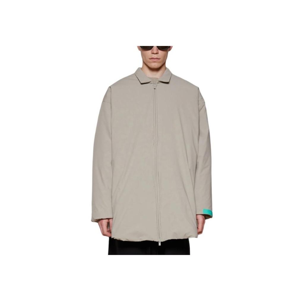 Fear of God Essentials Nyon Filled Shirt Jacket Seal Men Outerwear Grey 202SP244495F