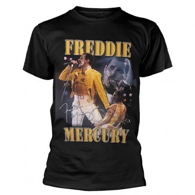 Tričko Freddie Mercury Unisex Adult Live Homage