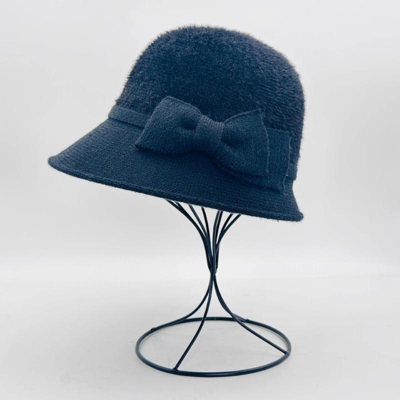 Hat female winter autumn winter new plush warm middle aged fisherman hat fashion versatile mother hat