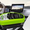 Kartáč na čištění olejového filmu na autoskla Čistič čelního skla s ergonomickou rukojetí na čelní sklo