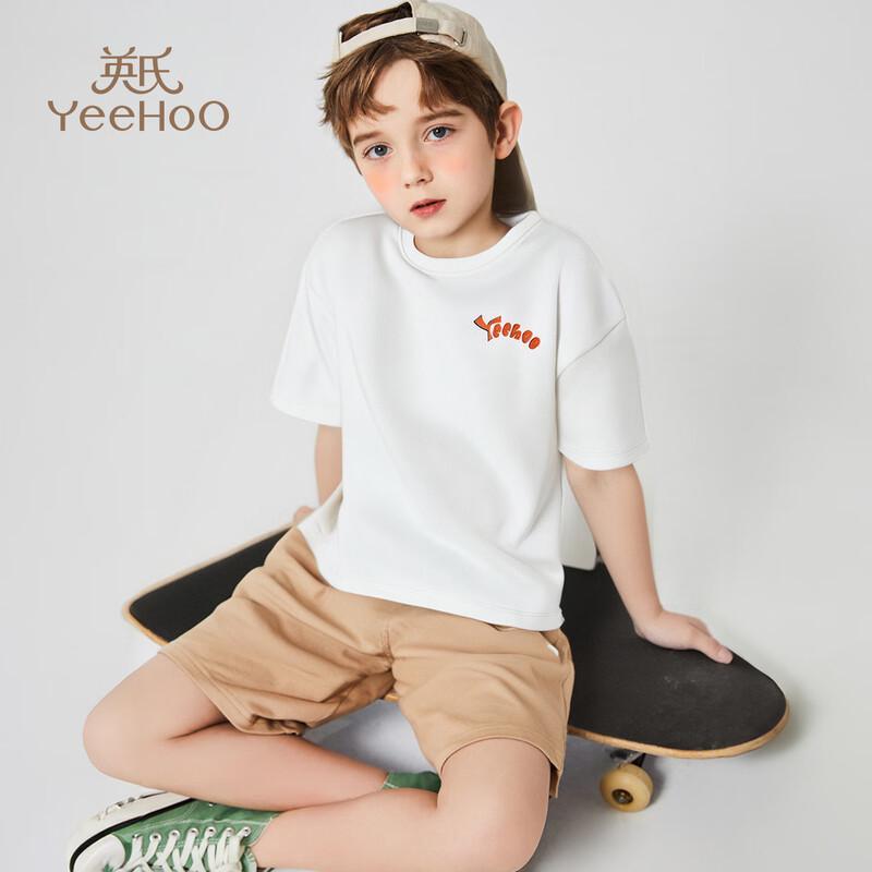 YEEHOO Boy's Quick-Dry Printed Short Sleeve T-Shirt