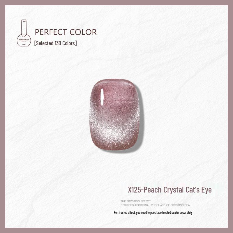 Nail Gel Polish: 130 New Nude & Bright Colors - Ice Translucent, Phototherapy, Glitter, Cat Eye Finish