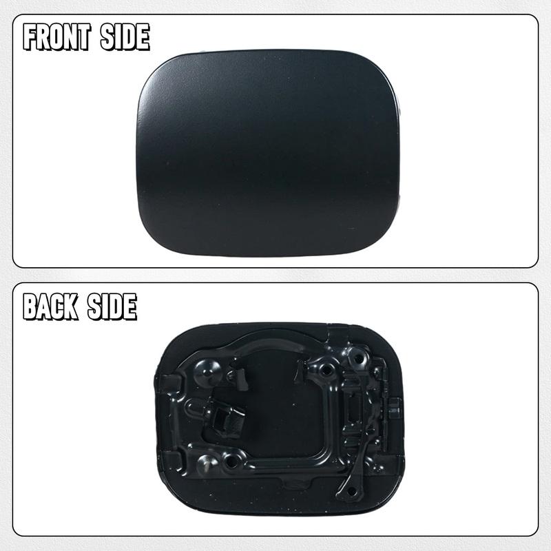 Unpainted Black Fuel Gas Tank Filler Door Lid Cover Flap Cap Metal for Toyota RAV4 2006 2007 2008 2009 2010-2012 77350-42070