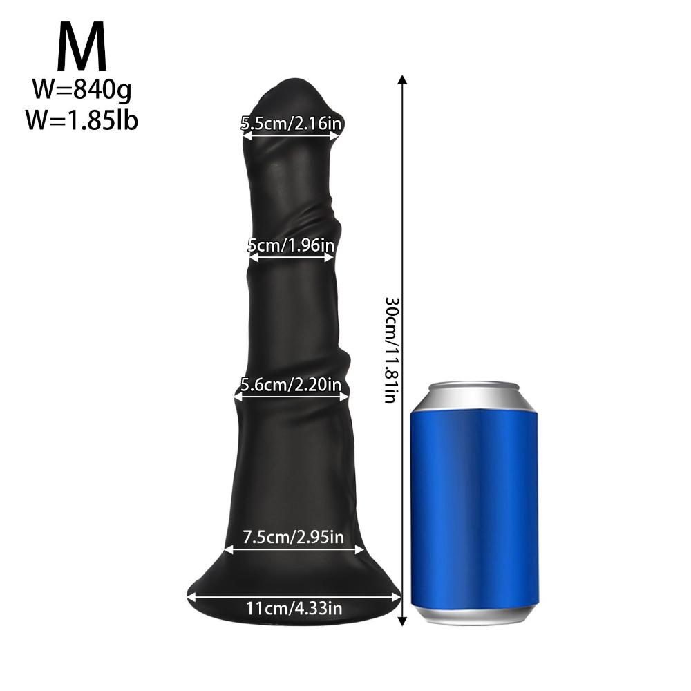 Alien Design Anal Sex Toy for Men, Realistic Anal Plug with Suction Cup for Prostate Massage and Beginner Anal Training