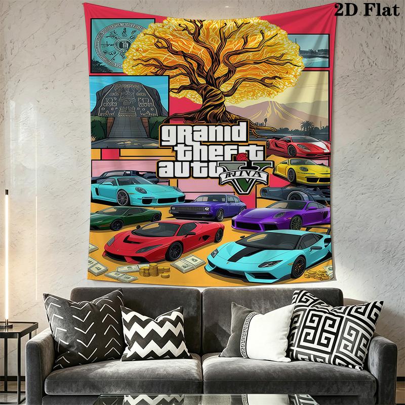 Grand Theft Auto V Urban Chaos Bedding 1 Duvet Cover 2 Pillowcase Without Core Soft And Comfortable Bedding Set Christmas Birthday Gift