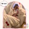 Flanelové Kigurumi Pyžamo Králík Nadměrná Velikost s a Nadýchaný Zvířecí Kostým na Podzim a Perfektní pro Doma a Zůstat v Teple [MTKCNTL] Dámská Kapuce,