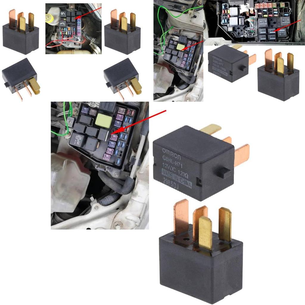 High Performance G8hl-h71-12vdc Automotive Relay Durable Abs Metal Construction