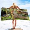 Beach Towel Large Beach Towels Oversized Cool Towel Pool Towel Microfiber Beach Towels Absorbent Lightweight, Soft and Quick Dry