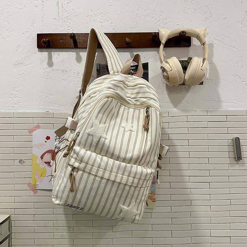 New High-value, Fresh and Sweet Candy-colored Backpack, Lightweight and Large-capacity Backpack for Junior High School Students