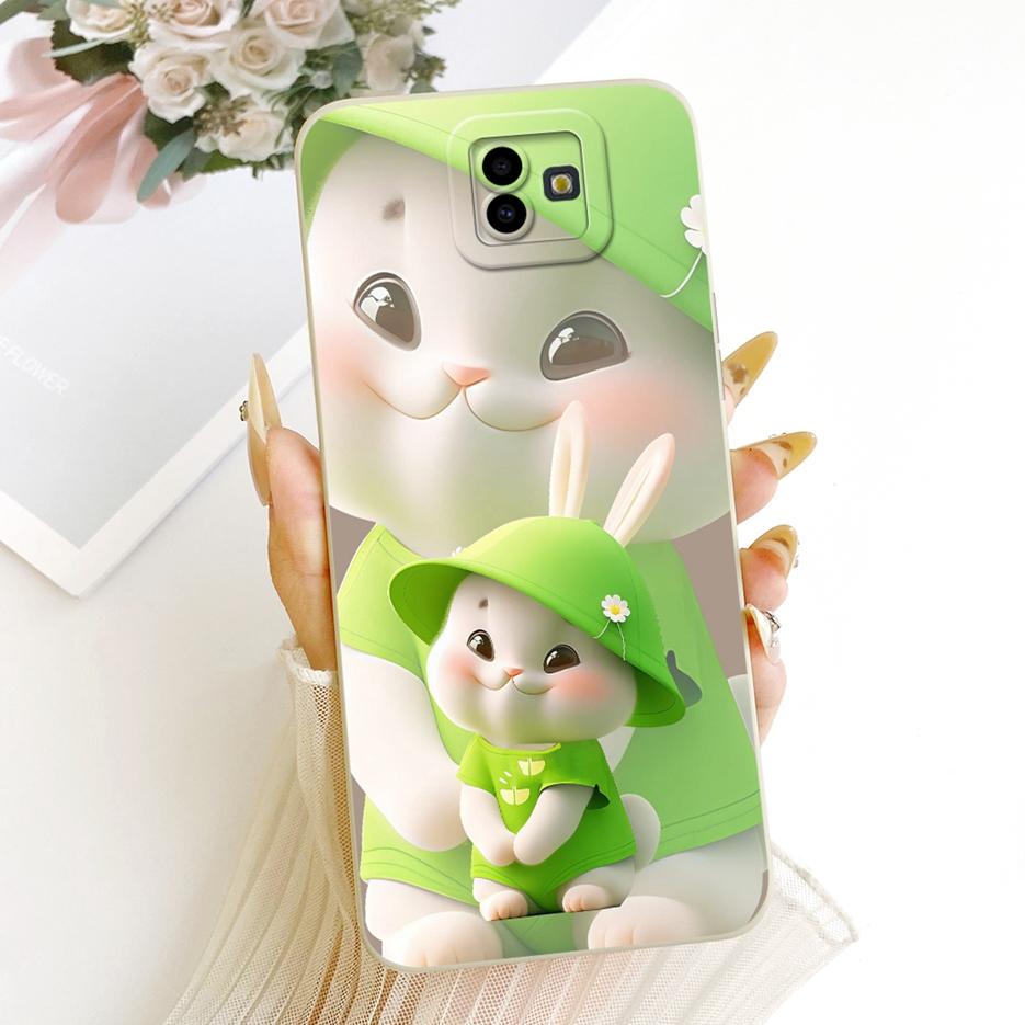 

For Samsung Galaxy J6 Plus 2018 Case SM-J610F Cute Rabbit Cartoon Cover Soft TPU Phone Case For Samsung J6+ J6 2018 J600F Fundas Galaxy J6 J600F