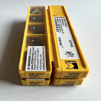 Original / DCMT11T304LF KCP25B  /  Industrial Indexable Carbide Inserts 10 Pcs
