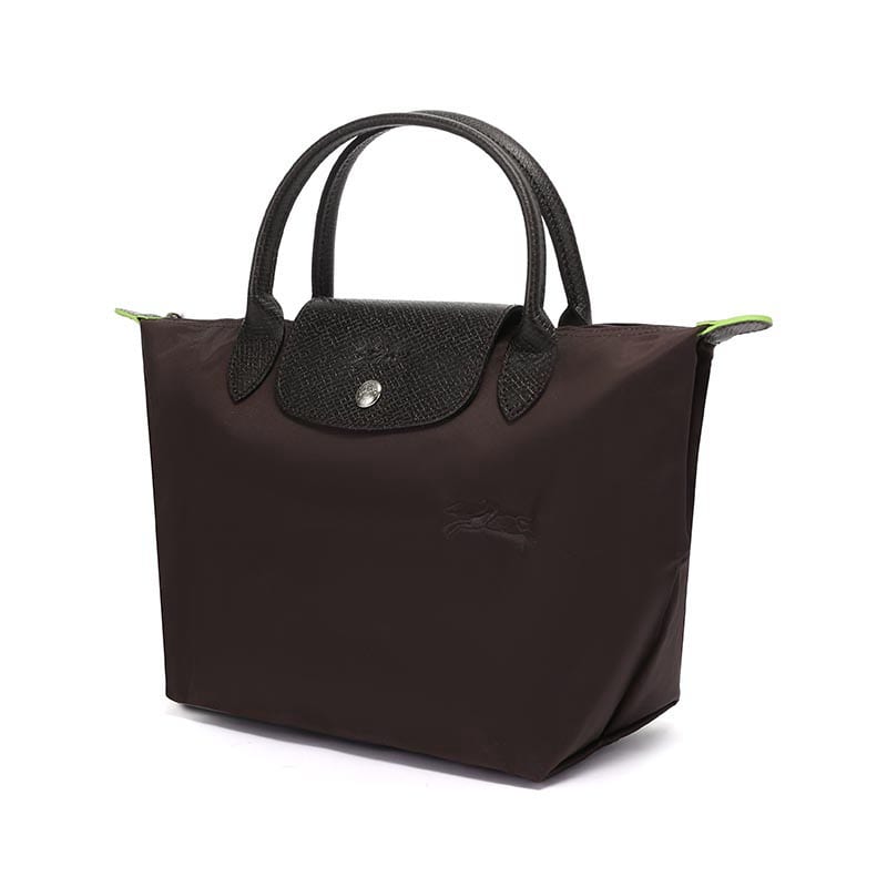 Longchamp Bolso Tote Pliage Green de Lona Reciclada Pequeño para Mujer Color Moca 1621919002