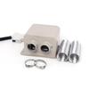 Dual-Port Cross-Border Car Heater 12V/800W 24V Heated Glass Defroster for Cars/Trucks
