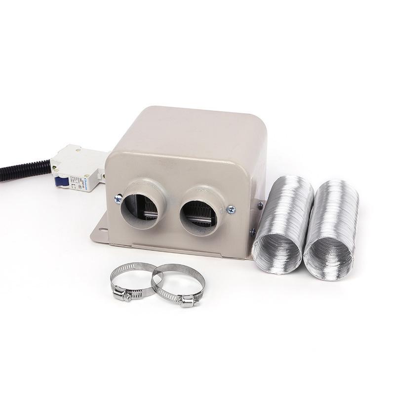 Dual-Port Cross-Border Car Heater 12V/800W 24V Heated Glass Defroster for Cars/Trucks