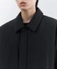 Musinsa Standard Padded Balmacaan Trench Coat [Black]