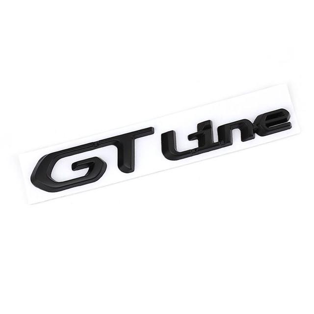ART1   Car Metal Sticker Emblem Accessory For Kia GT-Line Sportage Ceed Rio Picanto Sorento Soul Cerato Venga Forte K9 Cadenza Optima
