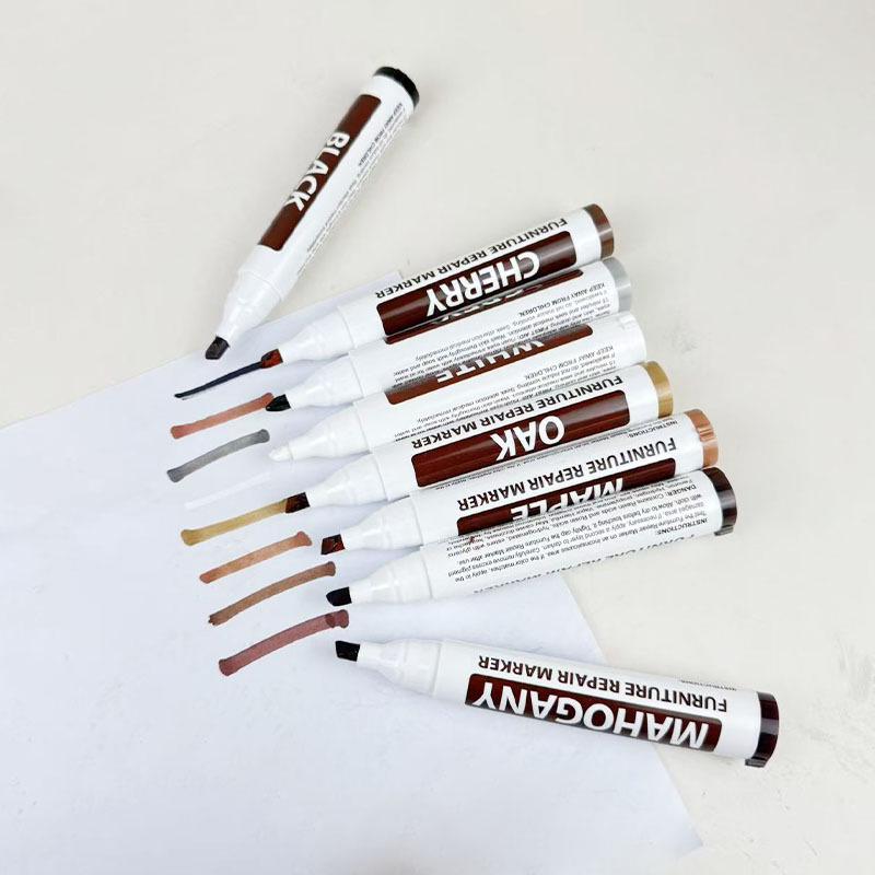 Wooden Touch-Up Pen for Repairing Solid Wood and Composite Surfaces