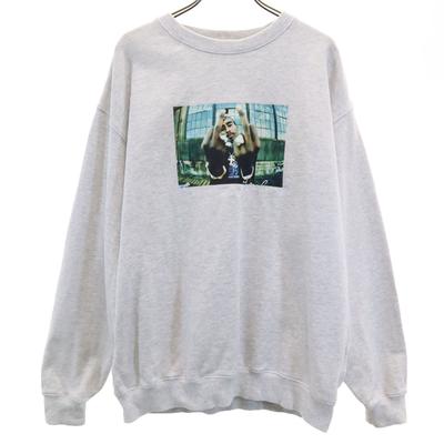 2PAC Long Sleeve Trainer M Light Gray Men's Used