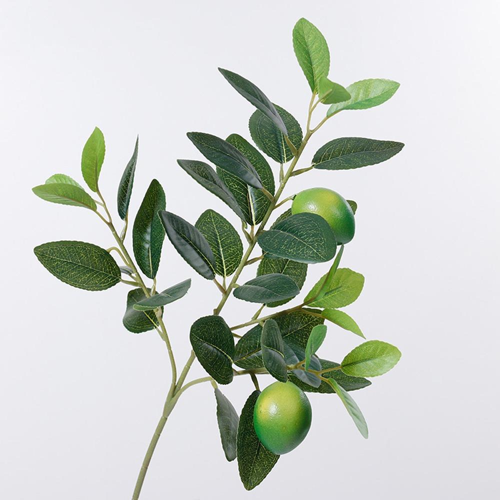 Kunststoff Frucht Künstlicher Zitronenzweig Lebensechte Simulation Obstbaum Gefälschte Frucht Requisiten Hotel
