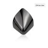 Women's Pointed Toe High Heel Protector - Leather Anti-Kick Decorative Cover with Metal Cap for Shoe Protection.