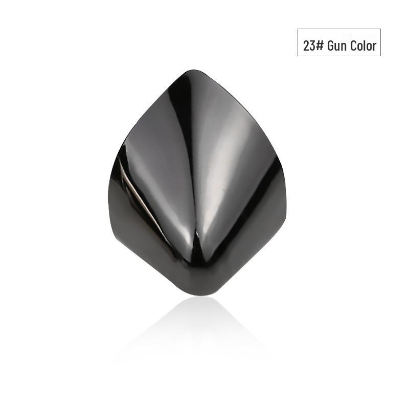 Women's Pointed Toe High Heel Protector - Leather Anti-Kick Decorative Cover with Metal Cap for Shoe Protection.