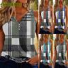JPNTKY Women's Fashion Casual Sleeveless V Neck Blouses & Shirts Unique Design