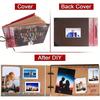 20 Stron DIY Album Przygodowy Album na Zdjęcia Ręcznie Robiony Scrapbook Księga Przygód Retro Album Kraft Rocznica Ślubu Księga Gości Weselnych