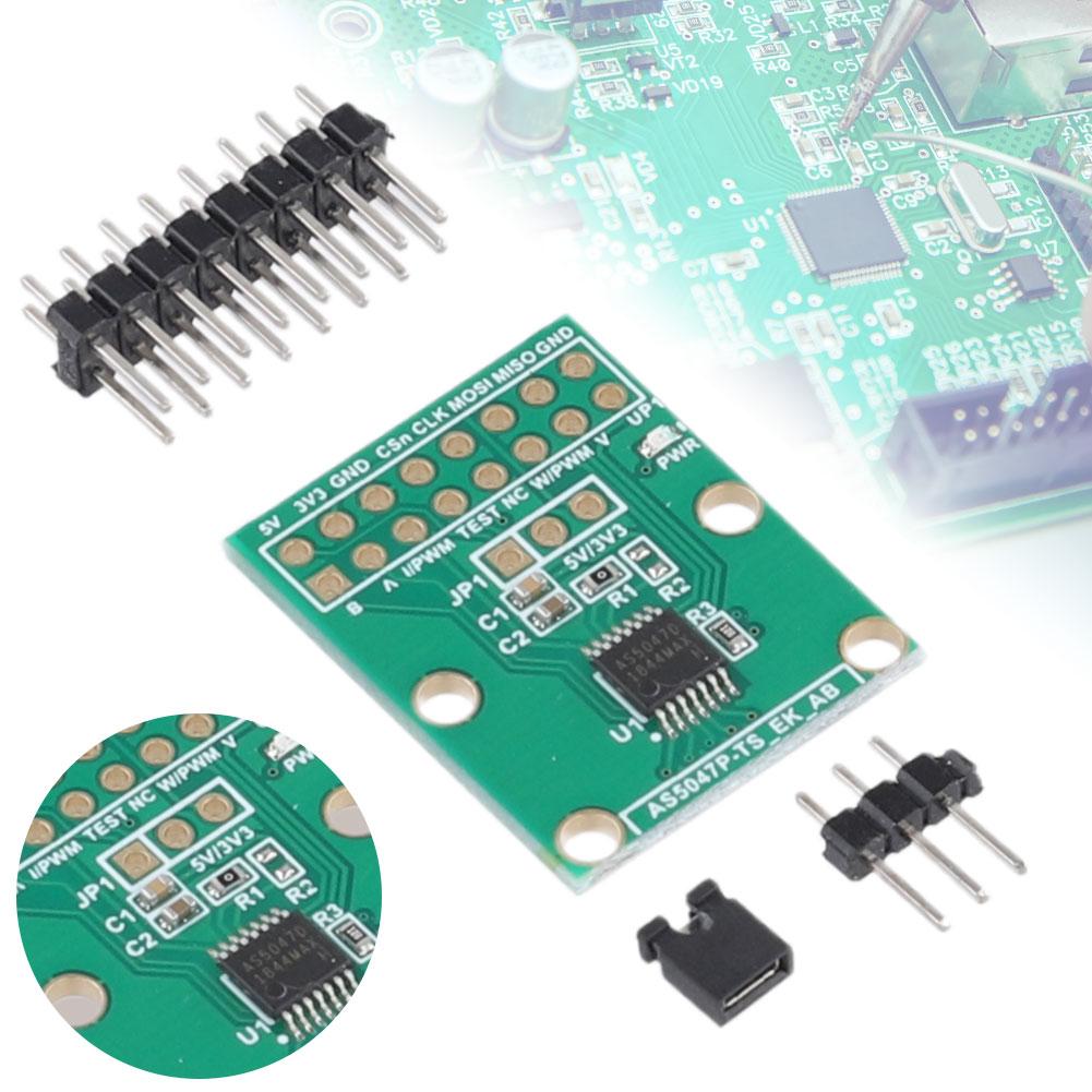 

AS5047D AS5047P Encoder Adapter Board SPI ABI Port Pulse Magnetic Encoder Width Modulation Magnetic Encoder Adapter Module