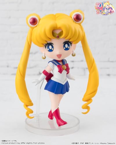 TAMASHII NATIONS Figuarts mini Pretty Guardian Sailor Moon R Sailor Moon -Crystal Star Compact Edition- Approx. 90mm PVC & ABS Painted Movable Figure