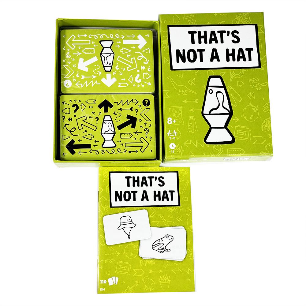 To nie jest kapelusz: Karciana gra imprezowa - Szybka wysyłka!