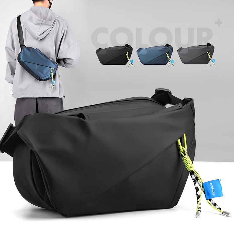 Men's Casual Commuter Crossbody Bag - Chest, Messenger, Cycling, Motorcycle & Sports Backpack
