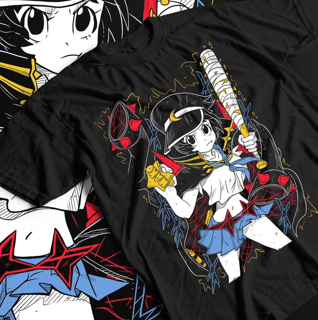 Unisex Kill La Kill Ryuko Matoi Anime T-Shirt, Manga Waifu Shirt