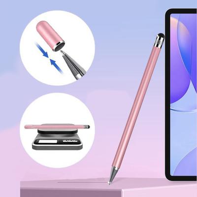 Ergonomischer Griff 2 in 1 Hochsensibler Kapazitiver Touchscreen-Stift & Kugelschreiber für Digital Artist Professionelles Skizzieren