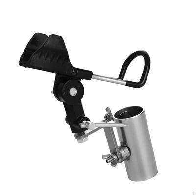 Adjustable Sea Fishing Pole Bracket Tool Support Stand Metal Portable Lightweight Universal