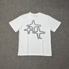 Cross-border Foreign Trade European and American High Street Drama Tide Brand Simple Letter LOGO Printing Men's and Women's Casual Loose T-shirt