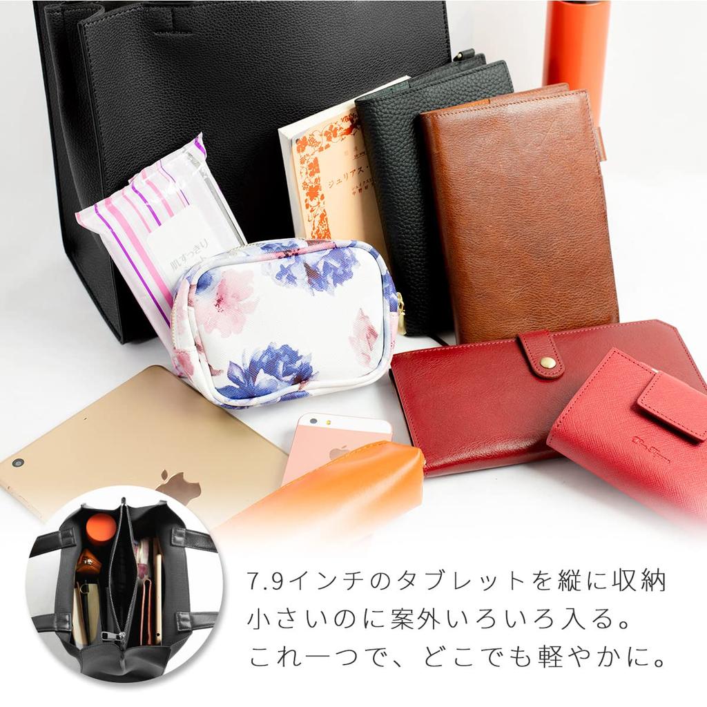 MALTA Small Tote Bag with Hidden IC Card Pocket On the Mini Tote Simple Pass Bag for Men and Green Bottom, Bag, Handbag, Leather, Design, Case,