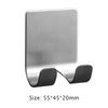 1-10Pcs Stainless Steel Razor Bracket For Men's Shaver Holder Shelf Bathroom Razor Holder Wall Adhesive Storage Hook KitchenRack