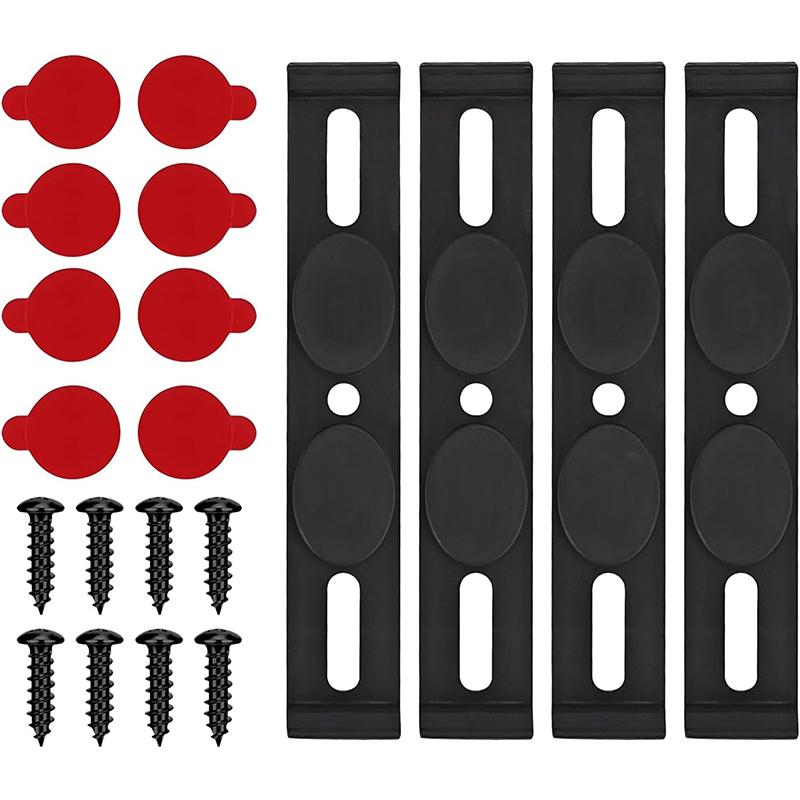 4Pcs Frameless Car License Plate Holder – Universal Invisible Number Plate Bracket for All Vehicle Models License Plate Covers Frames 6