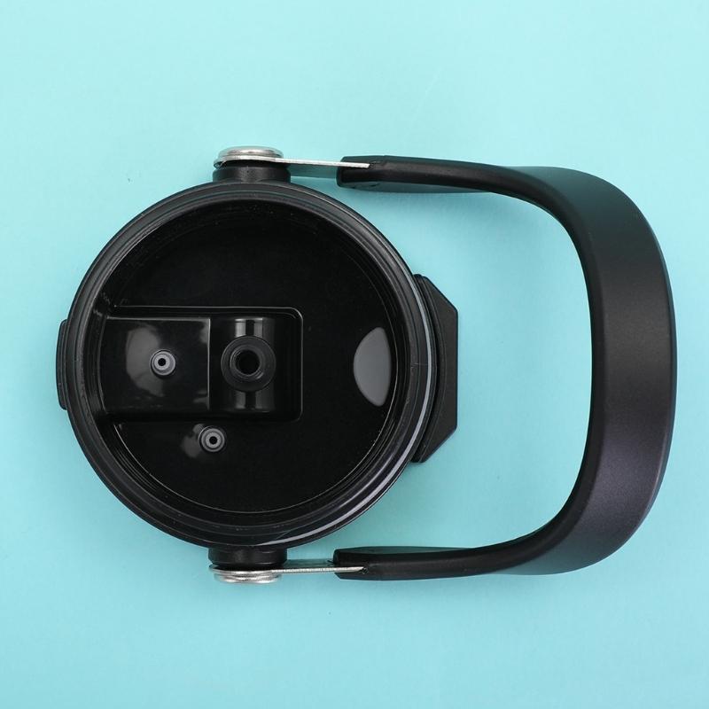 Double Spouts Drinking Lid Cover Leakproof Seal Handle Straw Lid for Spill Prevention Portable Car Cup Lid Enduring