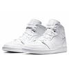 New JORDAN 1 Mid Triple White 2019 554724-129