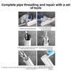 7pcs/set Dies Reamer Plumbing PPR Pipe Kit Water Pipe Repair Tools  Plumbing Applications