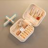 Double Layered Jewelry Storage Box. Earrings, Earrings, Rings, Jewelry Boxes, Portable Jewelry Boxes. Travel Packing