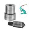 2pcs 1.5-16mm 45# Steel Punching Mold Hollow Hole Puncher Leather Belt Punch Tool (1.5mm)